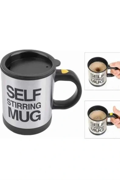 Sıcak Tutan Termos Bardak Kendi Kendini Karıştıran Mikser Kupa ürün görseli 1