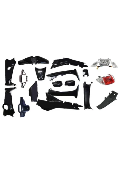 monero LİFAN TAY 100 RAMZEY CUP C100 SİYAH KAPORTA SETİ FAR STOP DAHİL ürün görseli