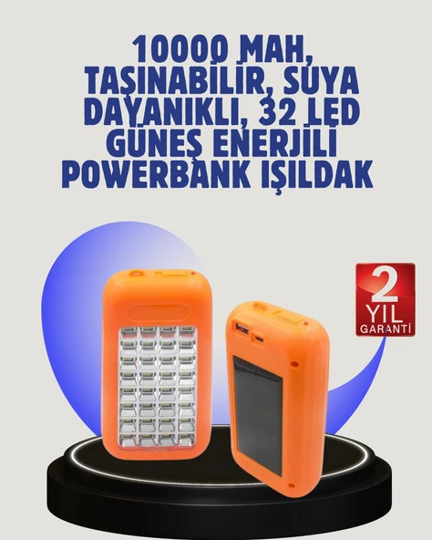 Gold Silver GS-875 Kamp ve Acil Durum Işıldaklı Powerbank ürün görseli