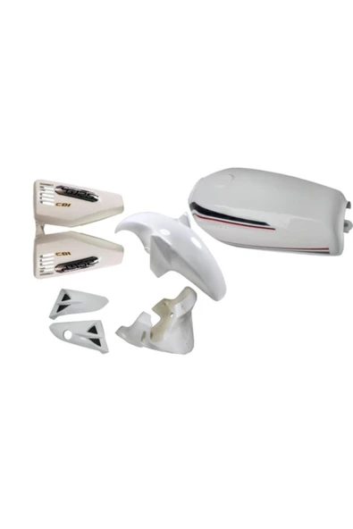 MOTOSVN Cg 125 Kaporta Seti Beyaz ürün görseli