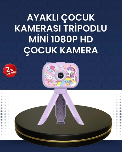Çocuklara Özel Tripodlu Kamera – 27 Çerçeve ve 10 Ayna Efekti ürün görseli