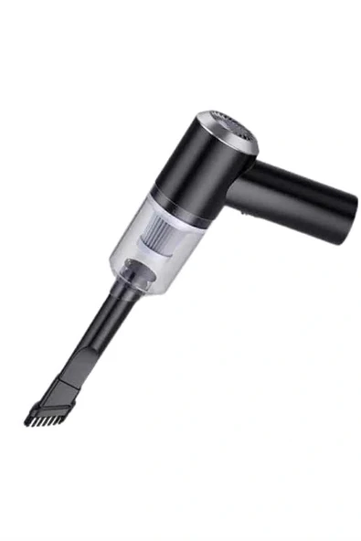 Şarjlı Çok Fonksiyonlu El Süpürgesi Mini Vakumlu Araç Süpürgesi - Resim 4