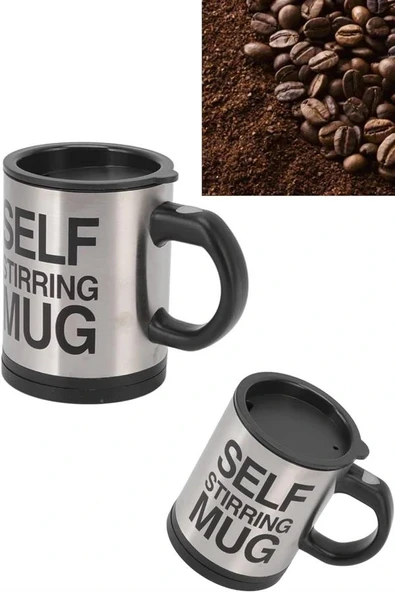 Karıştırıcı Özellikli Mikser Kupa Bardak Termos Bardak - Resim 5