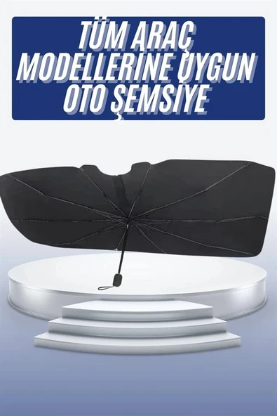 Oto Ön Cam Güneşliği Otomatik Katlanabilir Gölgelik Oto Cam Şemsiye ürün görseli 1
