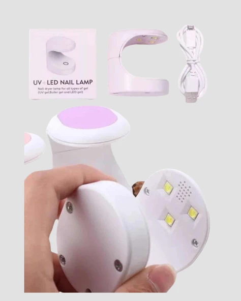 UV ve LED Jel Kurutmaya Uygun – Çift Dalga Boylu Mini Kurutucu - Resim 2