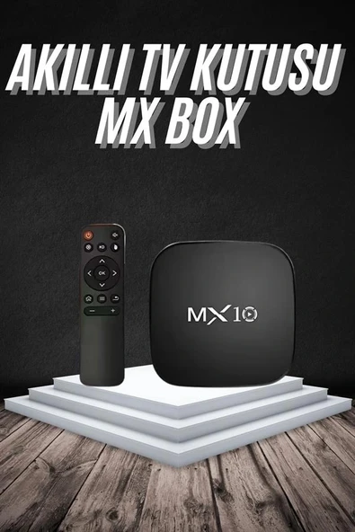 Akıllı TV kutusu Mx Box Android 7.1 TV kutusu 2.4G Wifi - Resim 2