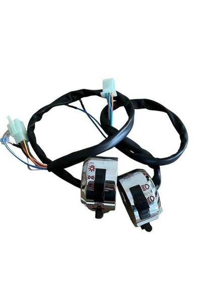 Motozenn Cg Model Sağ-sol Kumanda Anahtarı Nikel ürün görseli