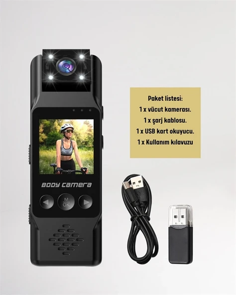 WiFi ile Uzaktan Erişimli Mini Kamera – 1200mAh Batarya, 1080P Video Çekimi - Resim 4