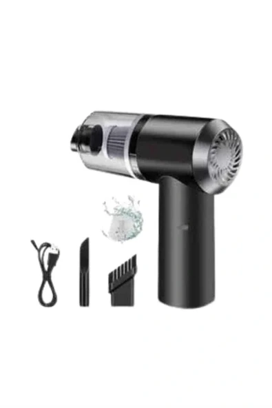 Vakumlu Süpürge Şarjlı Elektrikli Mini Taşınabilir Uzun Ömürlü Hazneli ürün görseli 1