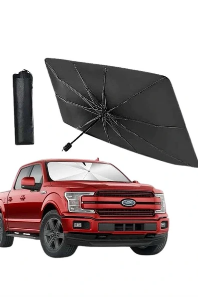 Oto Ön Cam Güneşliği Otomatik Katlanabilir Gölgelik Oto Cam Şemsiye - Resim 2