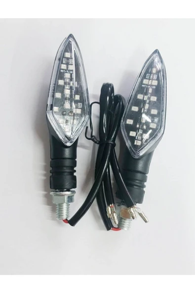 MOTOSVN Led Sinyal Sarı Işık 2 Li Üniversal - Cg - Küba Çita - Mh Drift - Falcon - Cub ürün görseli
