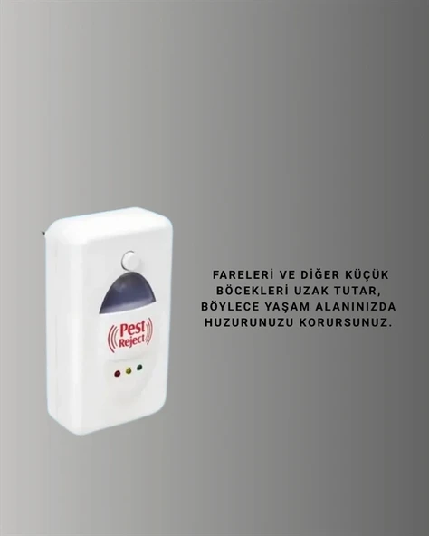 Bakım Gerektirmeyen Ultrasonik Haşere Kovucu – Uzun Ömürlü Kullanım - Resim 2