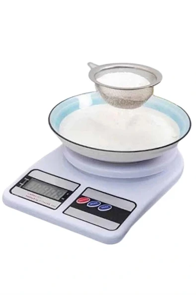 Yeni Nesil Taşınabilir Dijital Hassas Mutfak Tartısı Mutfak Terazisi Hassas Ölçüm 10 Kg - Resim 5