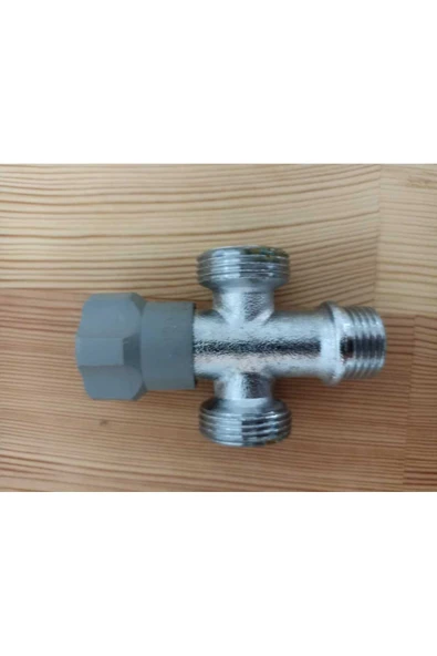 Krom Çiftli Çamaşır Musluğu ürün görseli 1