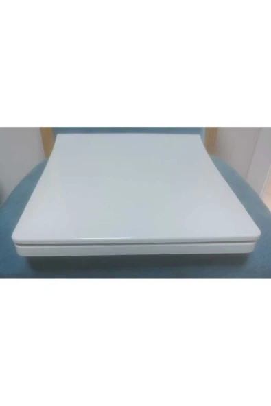 Beyaz Klozet Kapağı Slim Kare - Resim 2