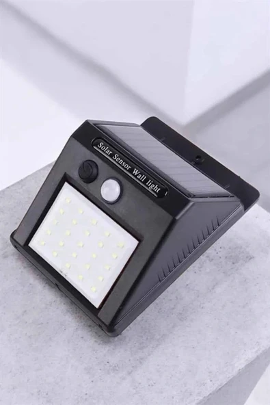 Güneş Enerjili Bahçe Lambası Solar Gece Aydınlatma Sensörlü Lamba - Resim 4