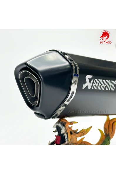setmoto Performans Egzos - Tok Ses Akrep - Susturucu - Siyah - Resim 3