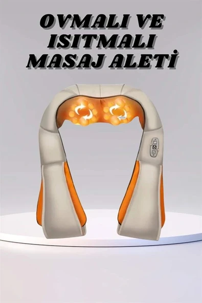 Ovmalı, Boyun Sırt İnsan Eli Hissi Veren Şarjlı Masaj Aleti Masaj Cihazı - Resim 2