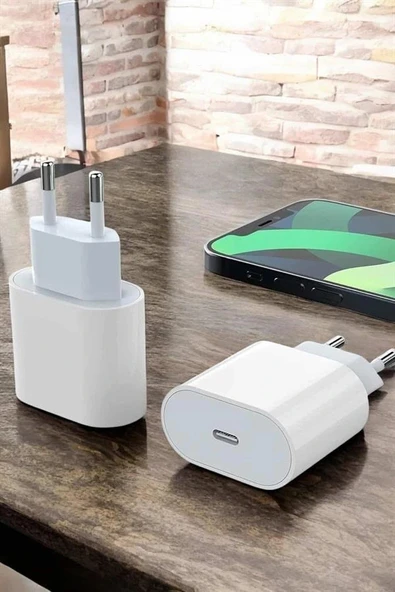 Şarj Aleti İOS 15/15 Pro Max Uyumlu Şarj Adaptörü ve Kablosu ürün görseli