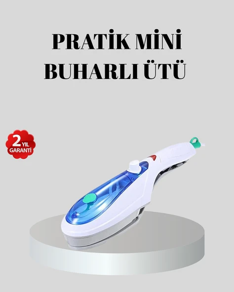 1500W Buharlı El Seyahat Ütüsü – Kompakt, Taşınabilir, Her Kumaşa Uygun ürün görseli
