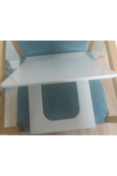 Beyaz Klozet Kapağı Slim Kare - Resim 3