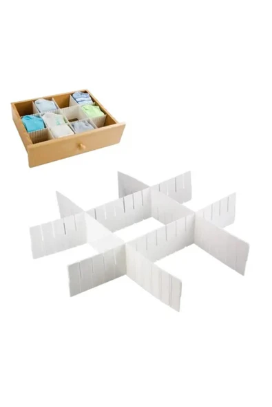 ÇEKMECE DÜZENLEYİCİ ORGANİZER çok amaçlı düzenleyici 10X40CM - Resim 3