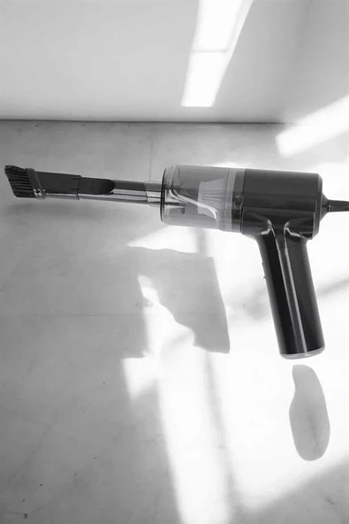 Araç İçi Süpürge Vakumlu Şarjlı Süpürge Filtreli - Resim 5