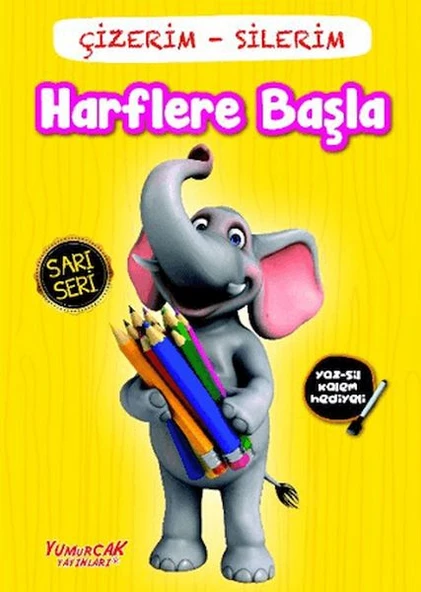 Çizerim Silerim - Harflere Başla ürün görseli 1