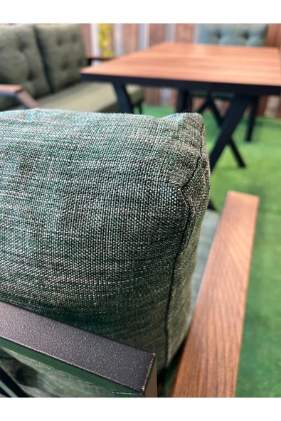 UFUK HOME Kavacık 2+2+1+1+masa Bahçe Mobilyası, Balkon Çay Seti, Bahçe Koltuk Takımı - Resim 3