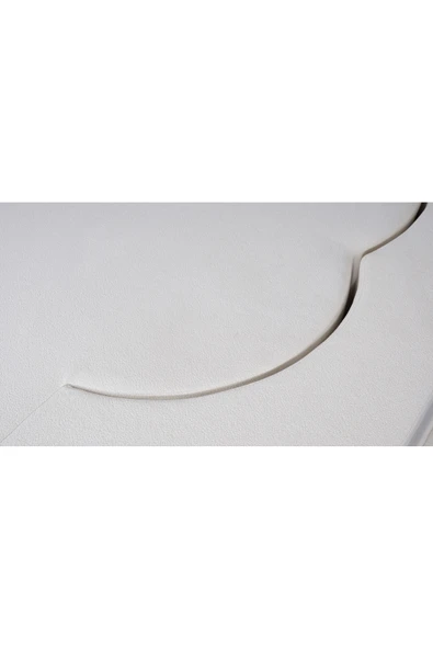 UFUK HOME Luna Çift Kişilik Açılabilir Yataklı Koltuk - Tv Koltuk & Aktivite Koltuk Beyaz - Resim 6