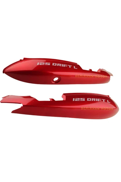 OEM Mondial Drift L 125 Sele Altı Yan Kapak Takımı Kırmızı ürün görseli