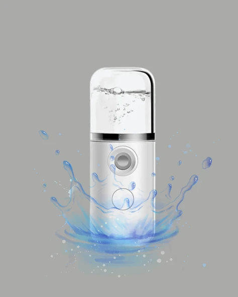 Taşınabilir Şarjlı Buhar Nemlendirici – Kablosuz Akıllı Pro Teknolojili Mini Cilt ve Ortam Nemlendirici - Resim 5