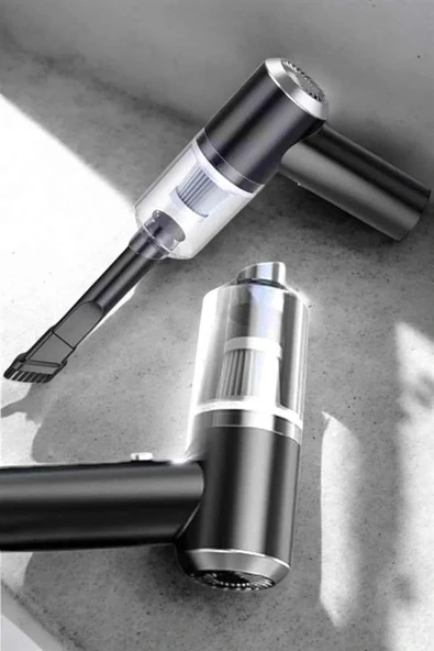 Araç İçi Süpürge Vakumlu Şarjlı Süpürge Filtreli ürün görseli 1