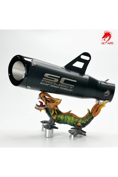 setmoto Sc Racıng - Performans Egzos Eksos Egzost - Susturuculu - Resim 7