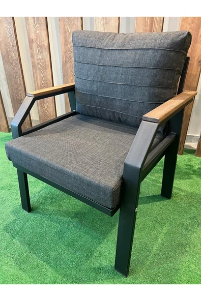 UFUK HOME Kavacık 3+1+1+masa Bahçe Mobilyası, Balkon Çay Seti, Bahçe Koltuk Takımı - Resim 4