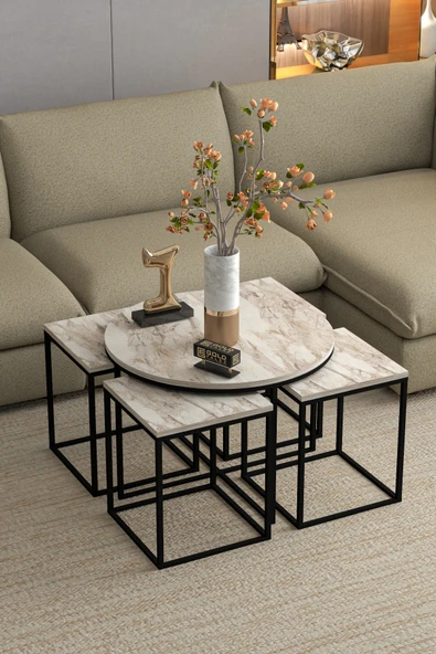 Tv Sehpası Mira 5030 Atlantik Gold 160 Cm 35 Cm 50 Cm ürün görseli