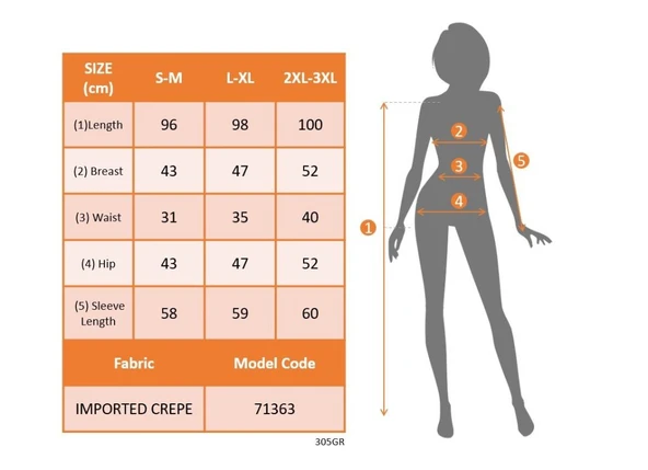 Kadın Uzun Kollu V Yakalı Yandan Yırtmaçlı Midi Ithal Krep Elbise - Resim 4