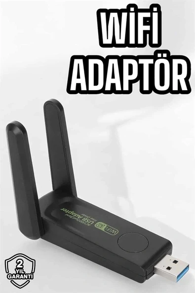Dual Band Wifi Alıcı Adaptör USB 3.0 Destekli - Resim 2
