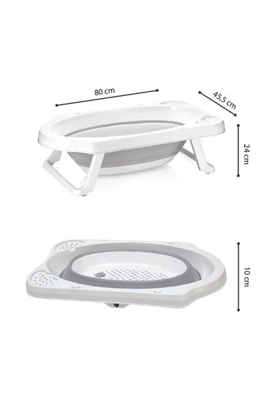 KATLANIR SİLİKON BEBEK KÜVETİ ürün görseli