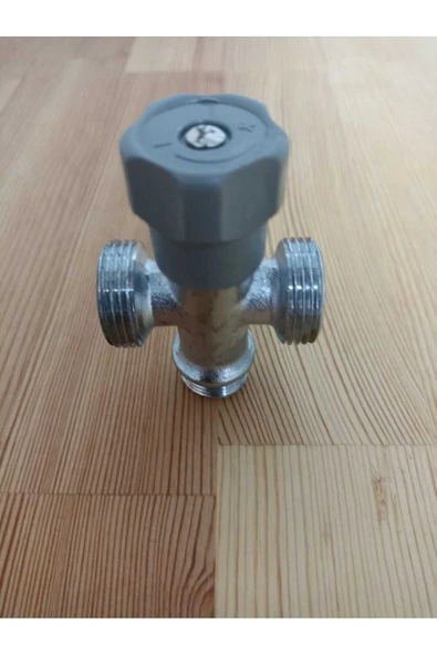 Krom Çiftli Çamaşır Musluğu - Resim 2