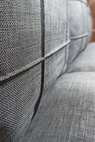 UFUK HOME Linda 4 Yastık 4 Minder Kılıfı,Bahçe Mobilya Yastık Minder Kılıfı,Balkon Mobilya Kılıfı,%100 Keten - Resim 2