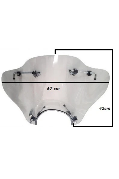 monero Chopper Siperlik Ön Cam Geniş ürün görseli