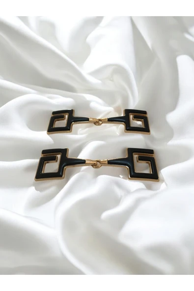 Geometrik Metal Toka Ayakkabı Kemer Bileklik Mayo Hobi Projeleri İçin Şık ve Çok Yönlü Aksesuar - Resim 2