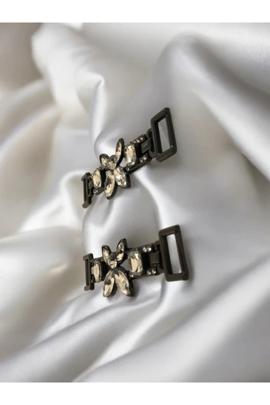 Elmas Parıltılı Toka Ayakkabı Kemer ve Dekoratif Ürünler İçin Zarif Bir Aksesuar - Resim 4