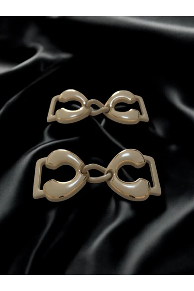 Şık Metal Bağlama Aparatı  Ayakkabı Kemer ve Dekoratif Ürünler İçin İdeal Aksesuar - Resim 2