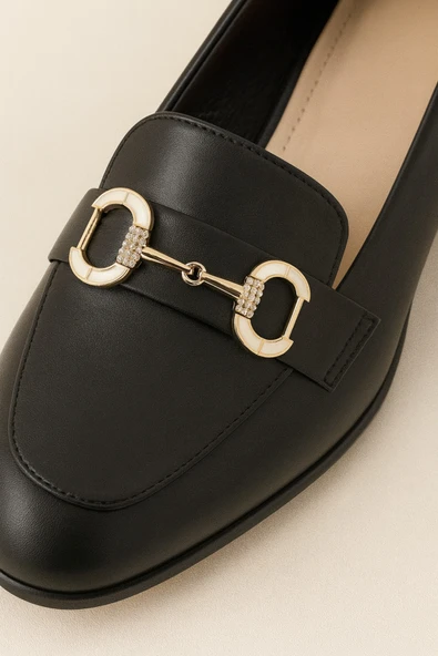 Kaplama Parlak Taş Detaylı Metal Toka Bağlantı Parçası Ayakkabı Kemer Bilezik İçin Şık Aksesuar ürün görseli