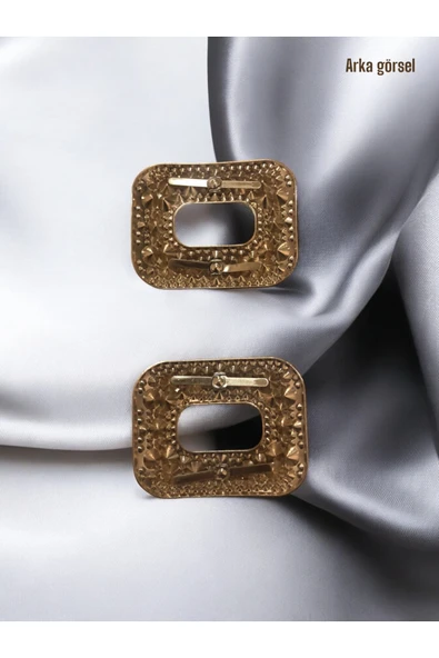 Dolgun Kristal Taşlı Metal Toka Ayakkabı Cüzdan Kemer Hobi Ürünleri İçin Aksesuar - Resim 7