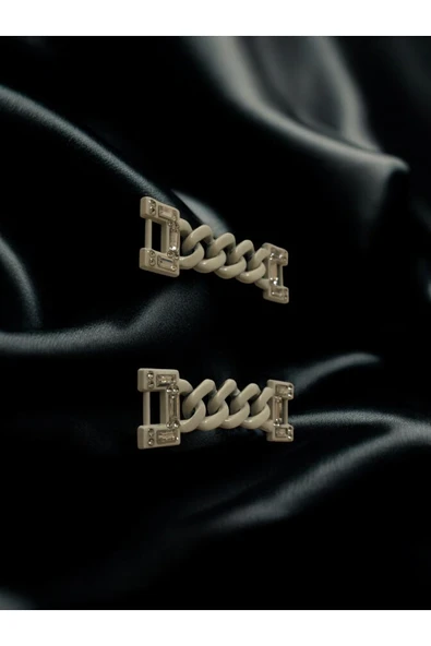 Çok Amaçlı Zincir Aksesuar Ayakkabı Kemer ve Hobi Tasarımlarınıza Modern Dokunuş 7 cmx 2 cm - Resim 5