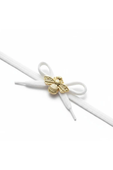 Metal Arı Ayakkabı Bağcık Charmı  2.5 cm ( 1 ADET ) - Resim 6