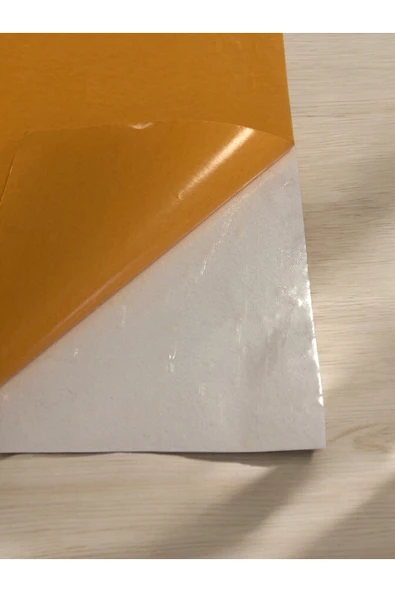 Kendinden Yapışkanlı Parlak Metalik Suni Deri Dekoratif Kaplamalar ( En 21 cm x Boy 30 cm ) - Resim 2